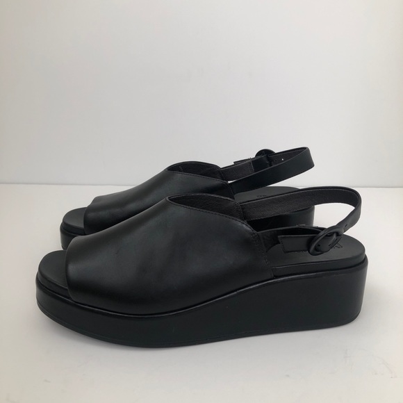 ❌ Camper Misia Peep Toe Leather Platform Sandals - Picture 2 of 12